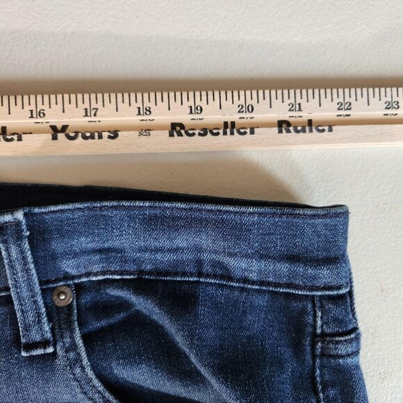 Levis 559 Jeans Mens 44x28 Blue Straight Fit Stretch Denim Medium Wash Big Tall - Picture 7 of 15